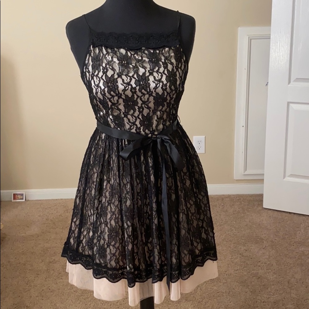 Black lace dress size 1/2